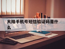 大陆手机号短信验证码是什么