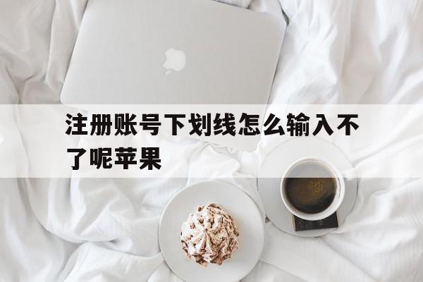 注册账号下划线怎么输入不了呢苹果