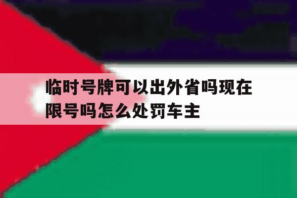 关于临时号牌可以出外省吗现在限号吗怎么处罚车主的信息 关于临时号牌可以出外省吗现在限号吗怎么处罚车主的信息