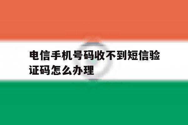 电信手机号码收不到短信验证码怎么办理 电信手机号码收不到短信验证码怎么办理