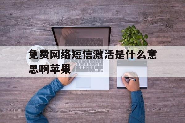 免费网络短信激活是什么意思啊苹果 免费网络短信激活是什么意思啊苹果
