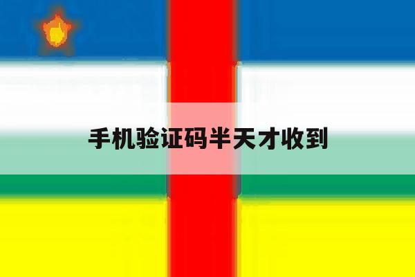 手机验证码半天才收到 手机验证码半天才收到