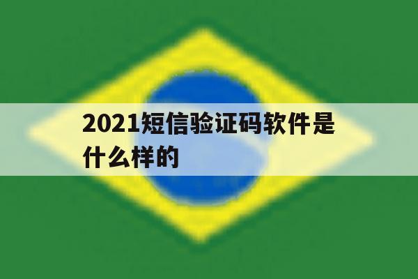 2021短信验证码软件是什么样的 2021短信验证码软件是什么样的